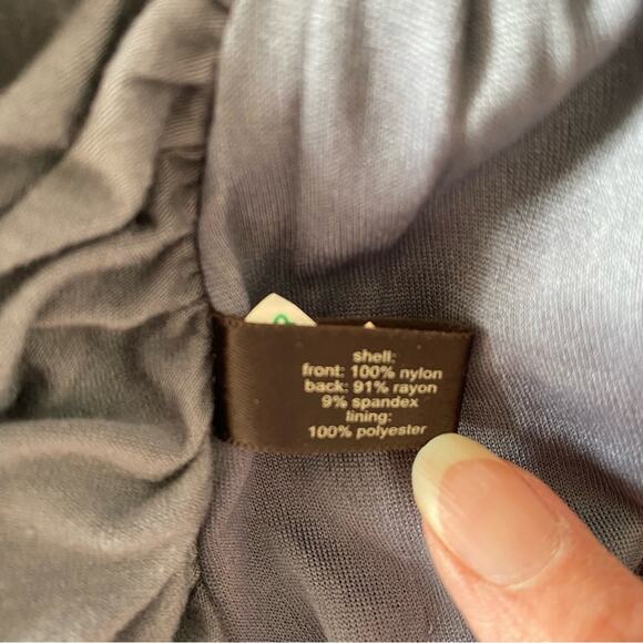 Set of 2 Sequin Tank Tops Sleeveless Gray Beige Size XS/S Express & The Limited - Picture 5 of 11